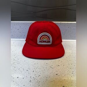 HOWLER BROS RED HAT. LIKE NEW.